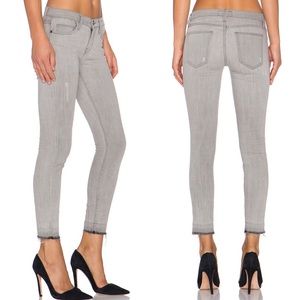 Current Elliott Stiletto Dillon Gray Released Hem